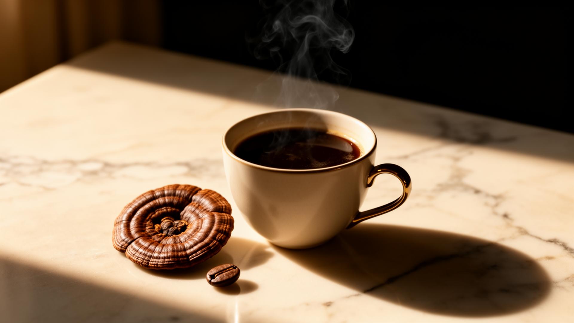 Coffee with Ganoderma